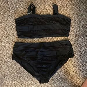 Black Two Piece Swimsuit!!